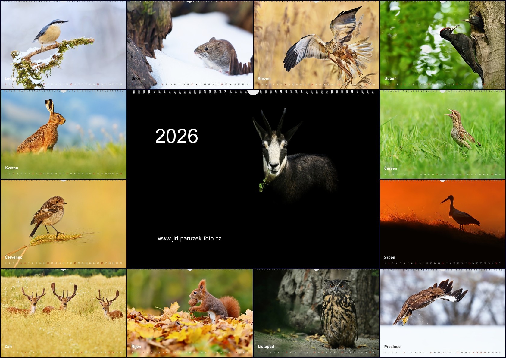 kalendář 2026